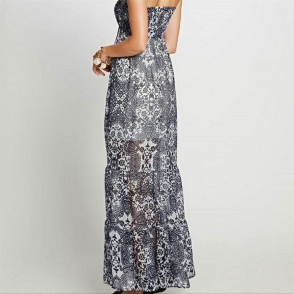GUESS Silk Moroccan Tube Dress Size XS - Picture 4 of 11